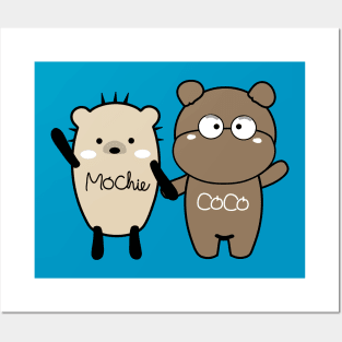 Mochie & CoCo Posters and Art
